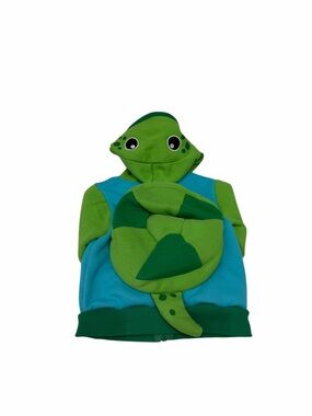 Doodle Pants‎ Sea Turtle 3D Backpack Hoodie 100 Cotton Size 2T